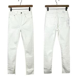 Boyish by HER NWT White Denim High Rise Stretch Skinny Jeans